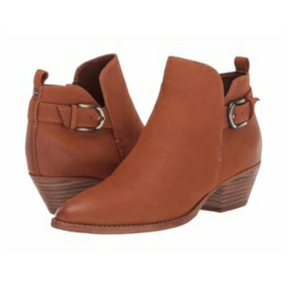 Sam Edelman Neena Leather Buckle Ankle Boots